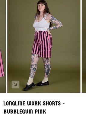 Big Bud Press XXS Striped Work Shorts - Long